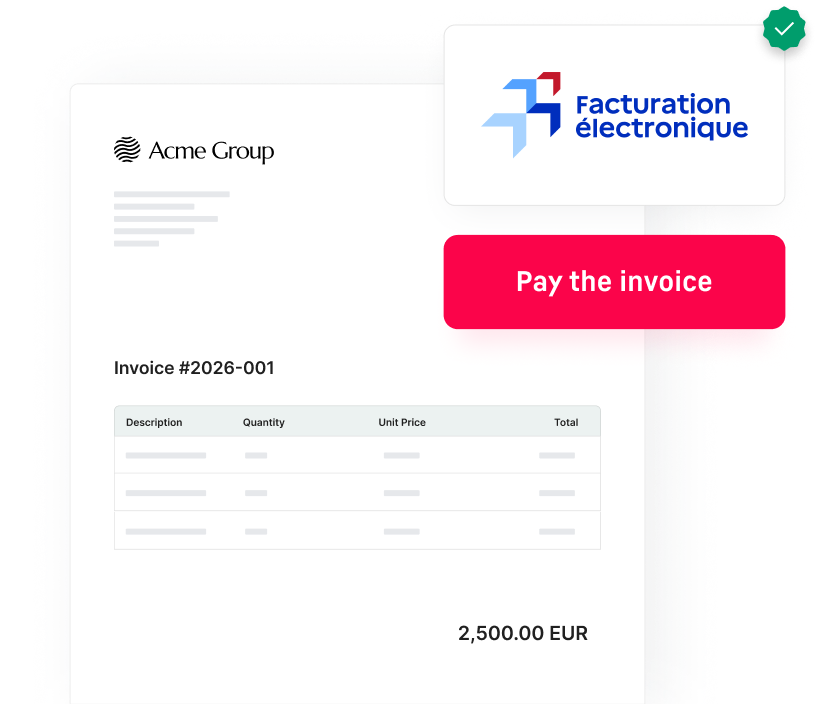bannière facture électronique