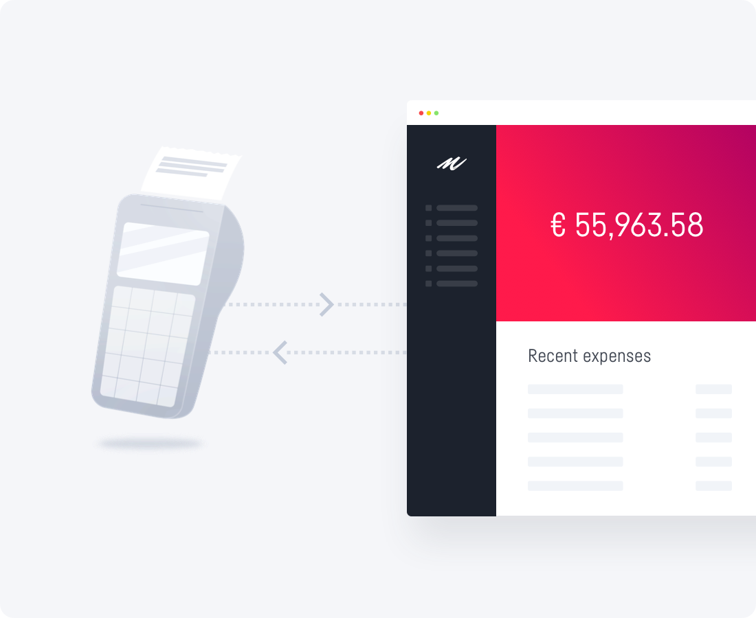 connexion du terminal de paiement