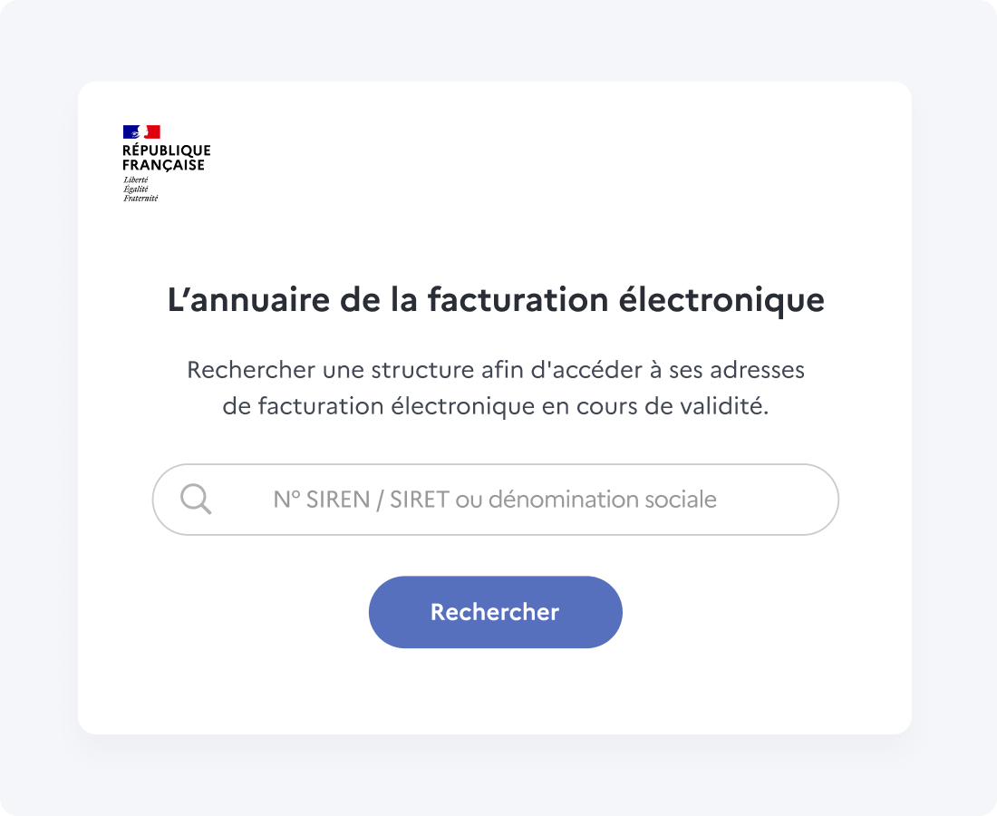 annuaire de la facturation électronique