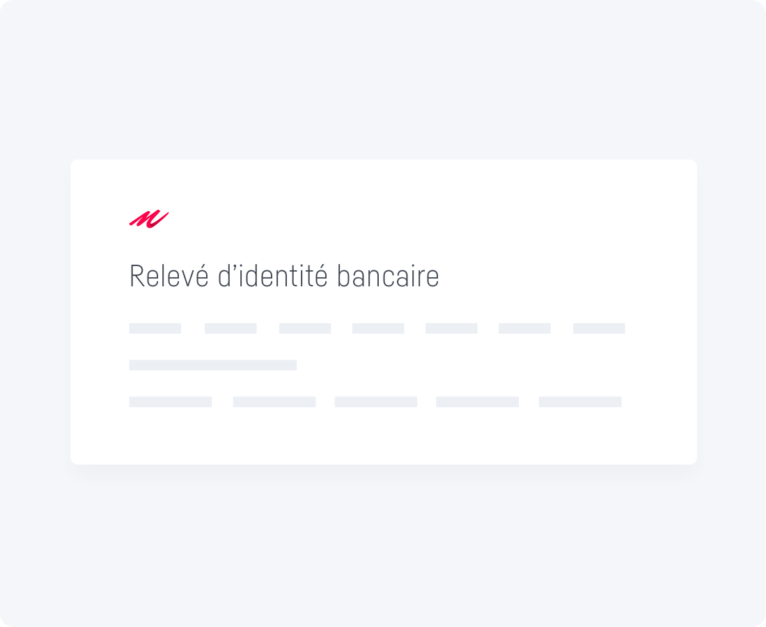 relevé d'identité bancaire