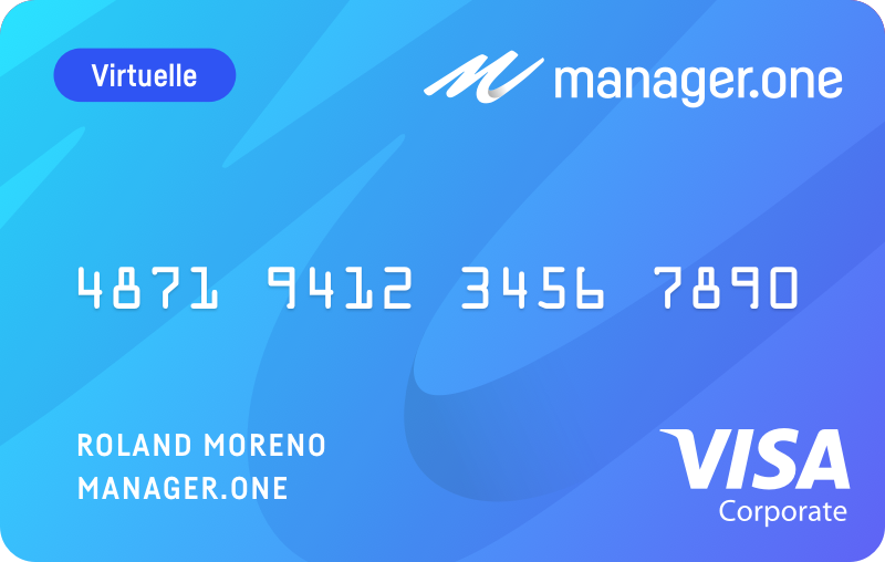 carte visa virtuelle manager.one