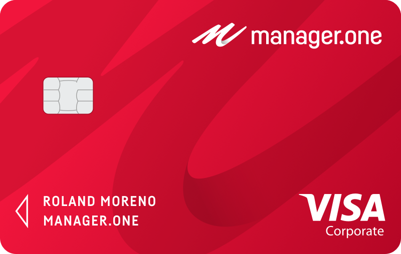 carte visa corporate manager.one