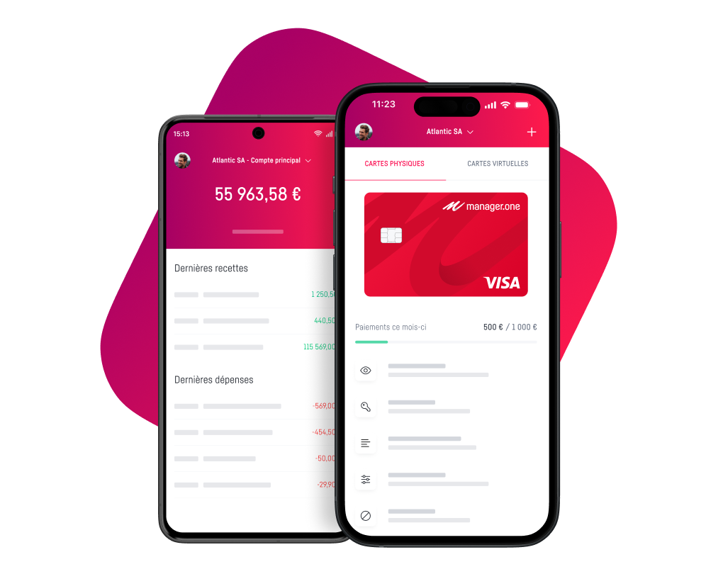 application mobile manager.one